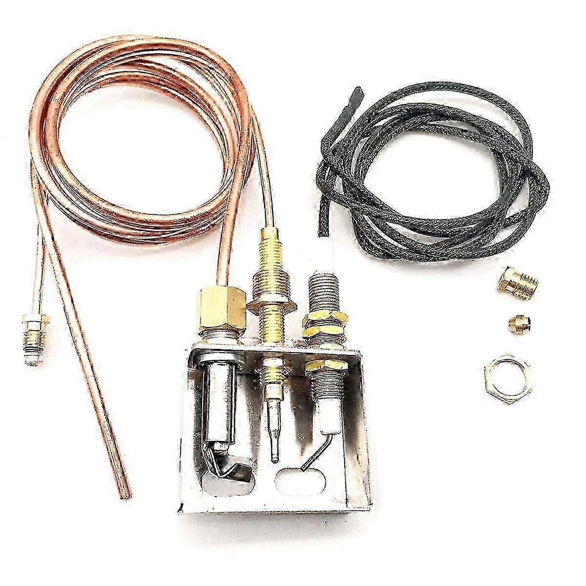 مسبار مزدوج حراري للغاز M8 Thread لموقد سخان الغاز ، معدات الصحة