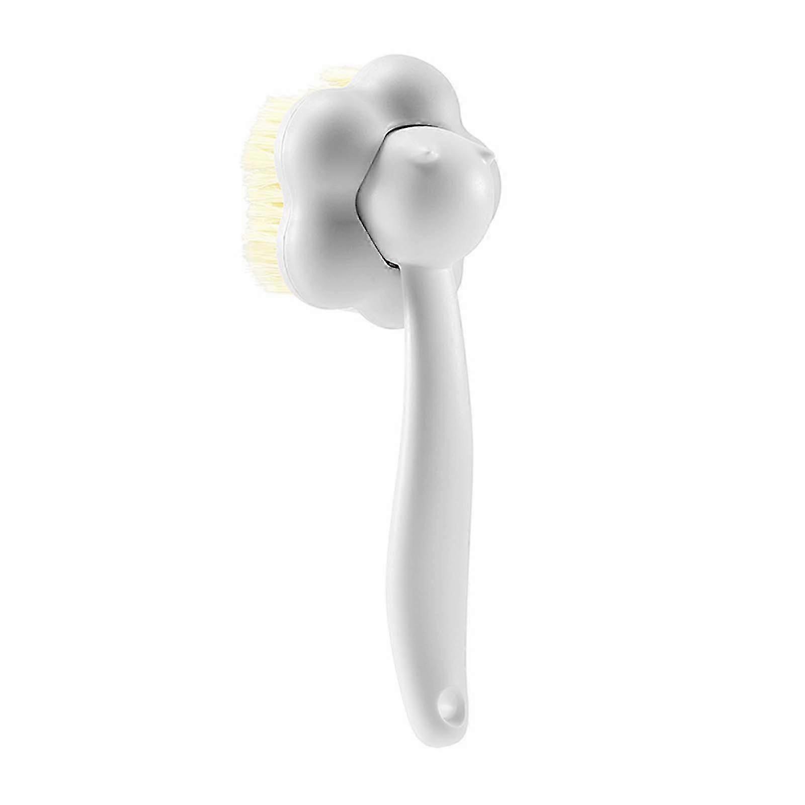 Soft Bristled Laundry Brush with Ergonomic Handle - Model FAN0758