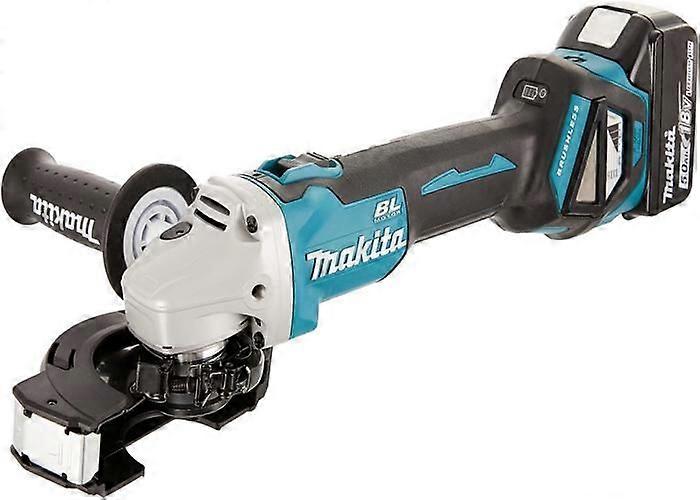 Makita 18V LXT Meuleuse d’angle Ø125 mm (2x5.0 Ah) à MAKPAC - DGA511RTJ