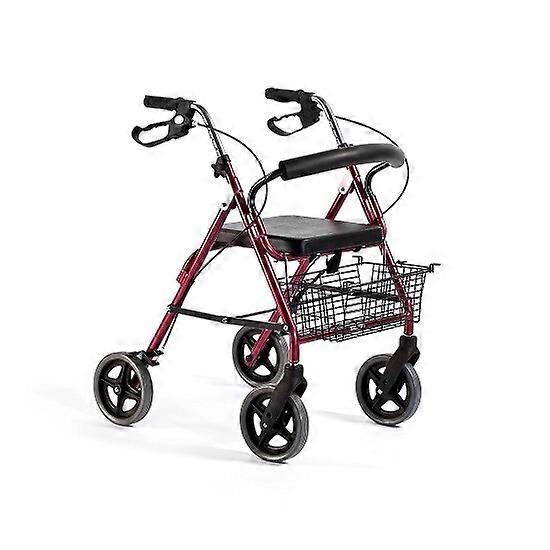 Andador de aluminio con 4 ruedas