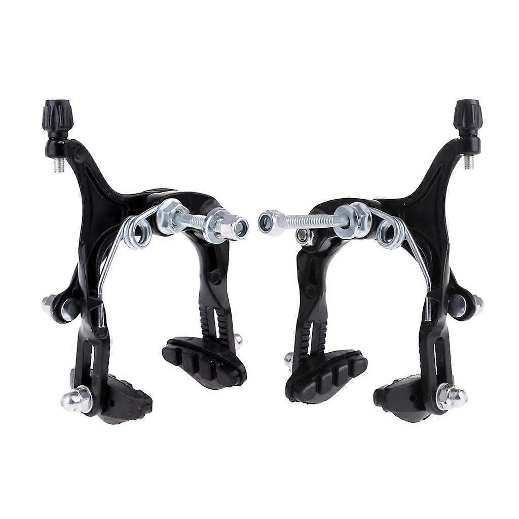 Front And Rear Side Pull Caliper C-Type Brakes Set For BMX Mountain And Road Bikes