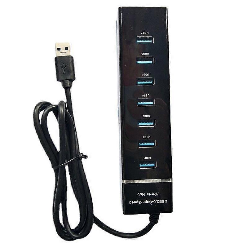 USB3.0 Notebook Desktop Expansion Dock One Drag Seven Hub 1.2 metri lungime
