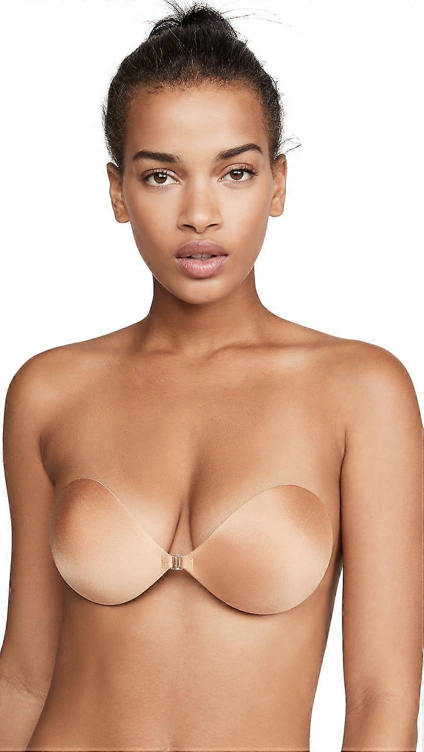 2025 Ultimo modello Reggiseno adesivo traspirante arioso senza cuciture Tan 32B