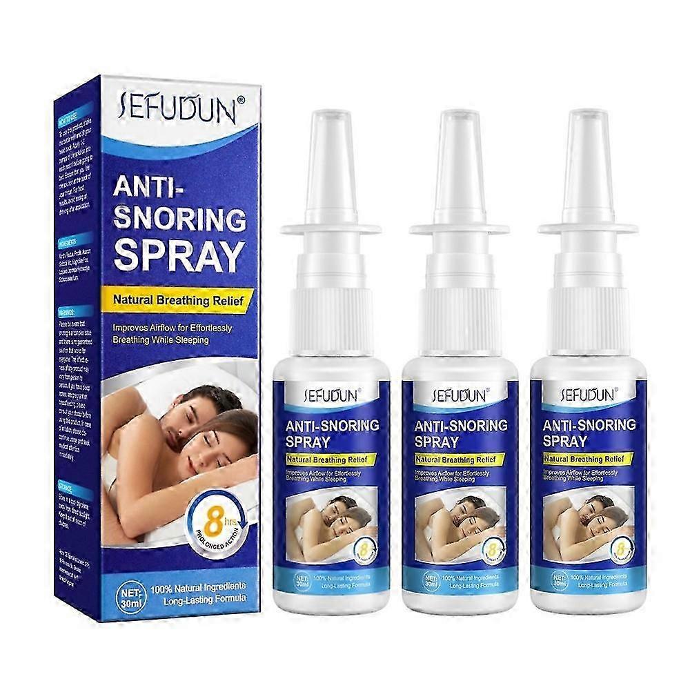 1-3pcs Anti-Snoring Nasal Spray, Natural Solution for Snore Relief, Fast Snore Stopper