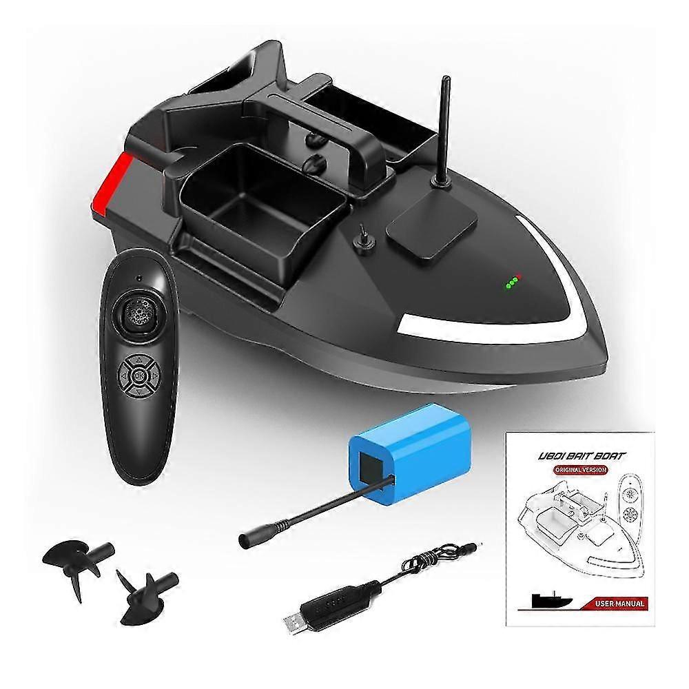 Angelköderboot 500m Fernbedienung Köderboot Dual Motor Fischfinder 2kg Ladeunterstützung
