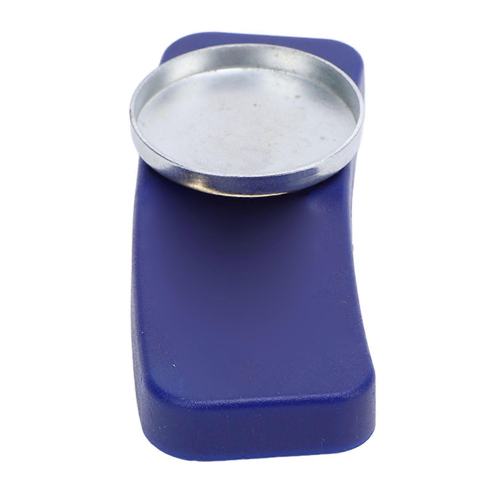 Billiards Magnetic Chalk Holder Round and Square Pool Cue Chalk Box with Belt Clip for Snooker Tool Billiard Accessories Blue