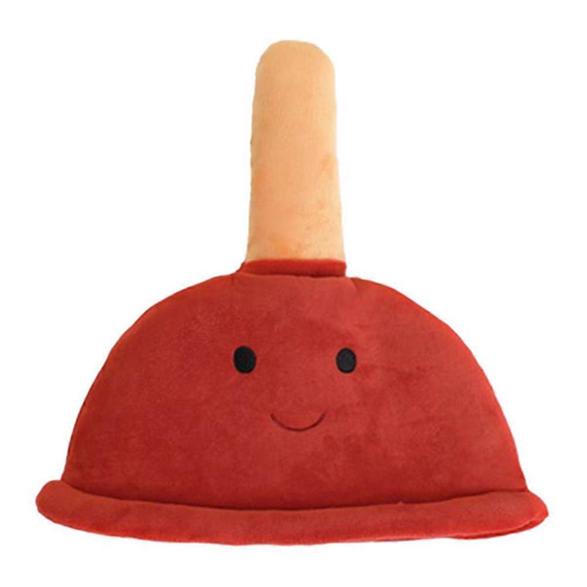 Toilet Sucker Tool Headgear Simulation Three-Dimensional HeadCover