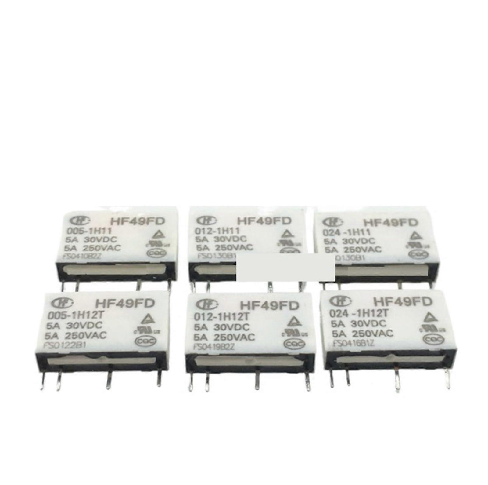 20PCS Relay HF49FD 0051H11 0121H11 0241H11 in Stock 1H12T 12V(4)