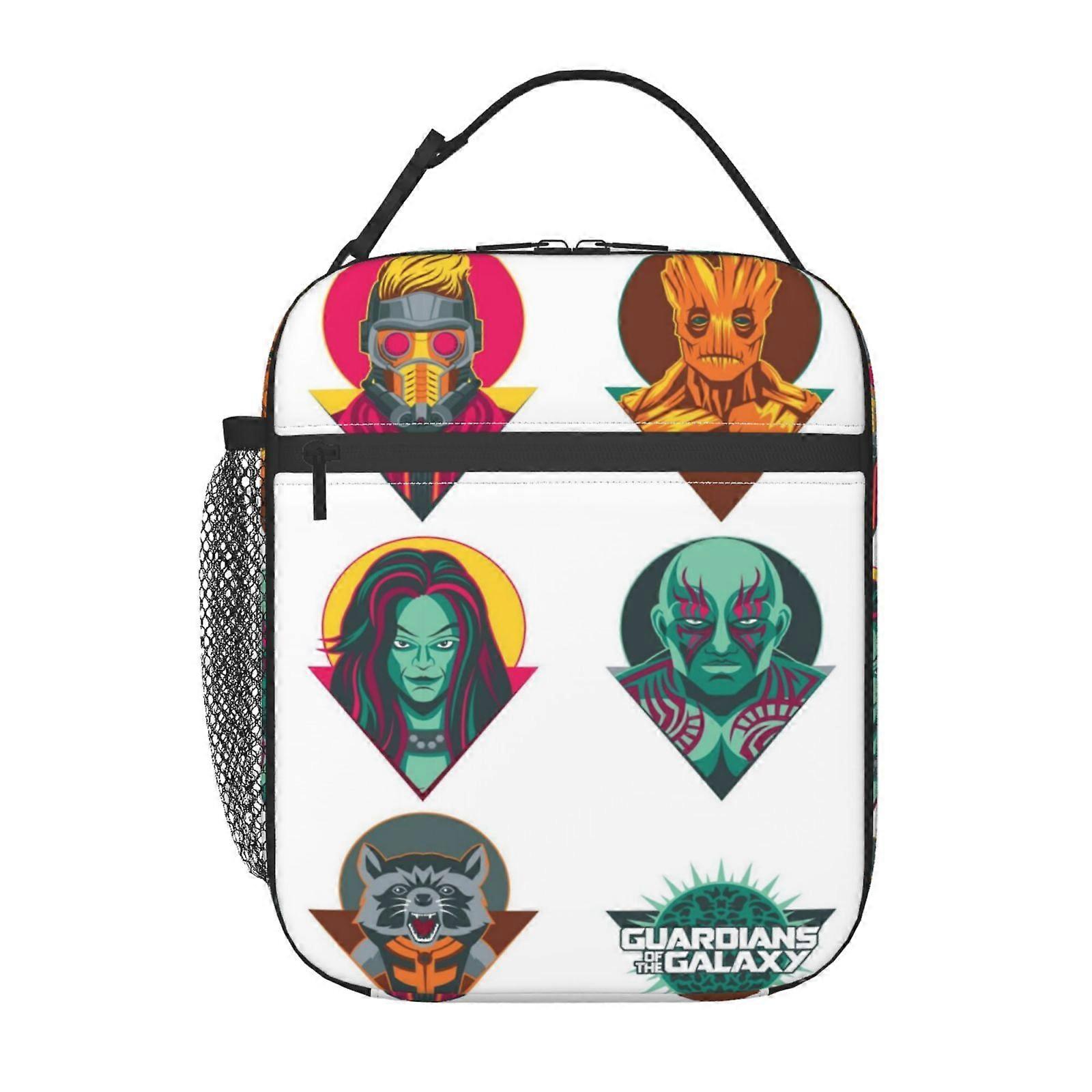 i111 Cyber Guardians Lunch Bag with Integrated Bluetooth Speaker, Enjoy Music During Picnics & Lunch Breaks f111