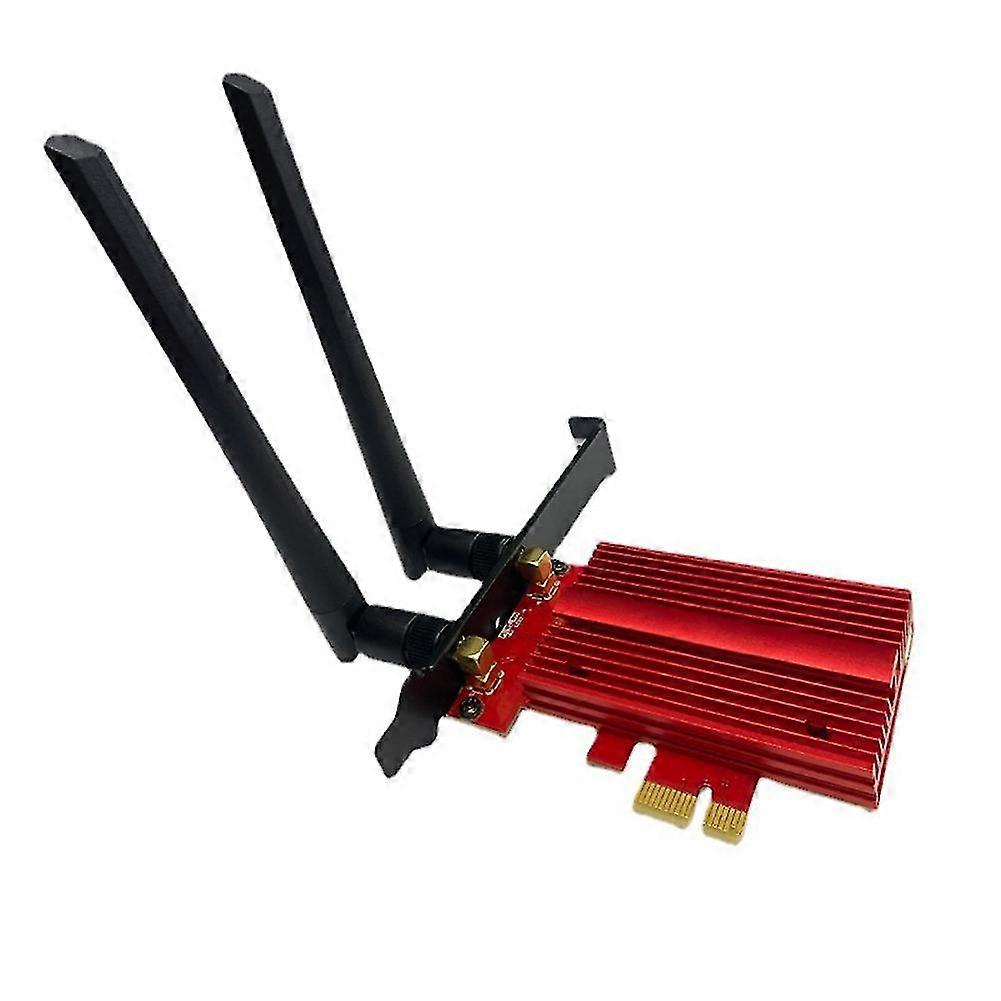 Ax3000 Wireless Netzwerkkarte PCI-e Wifi6e -Band Bluetooth 5.2 Netzwerkkarte Büro Spiel Wireless Net