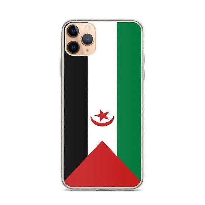 Phone case - PIXELFORMA - iPhone 11 Pro Max - Western Sahara Flag - Flexible - Shockproof