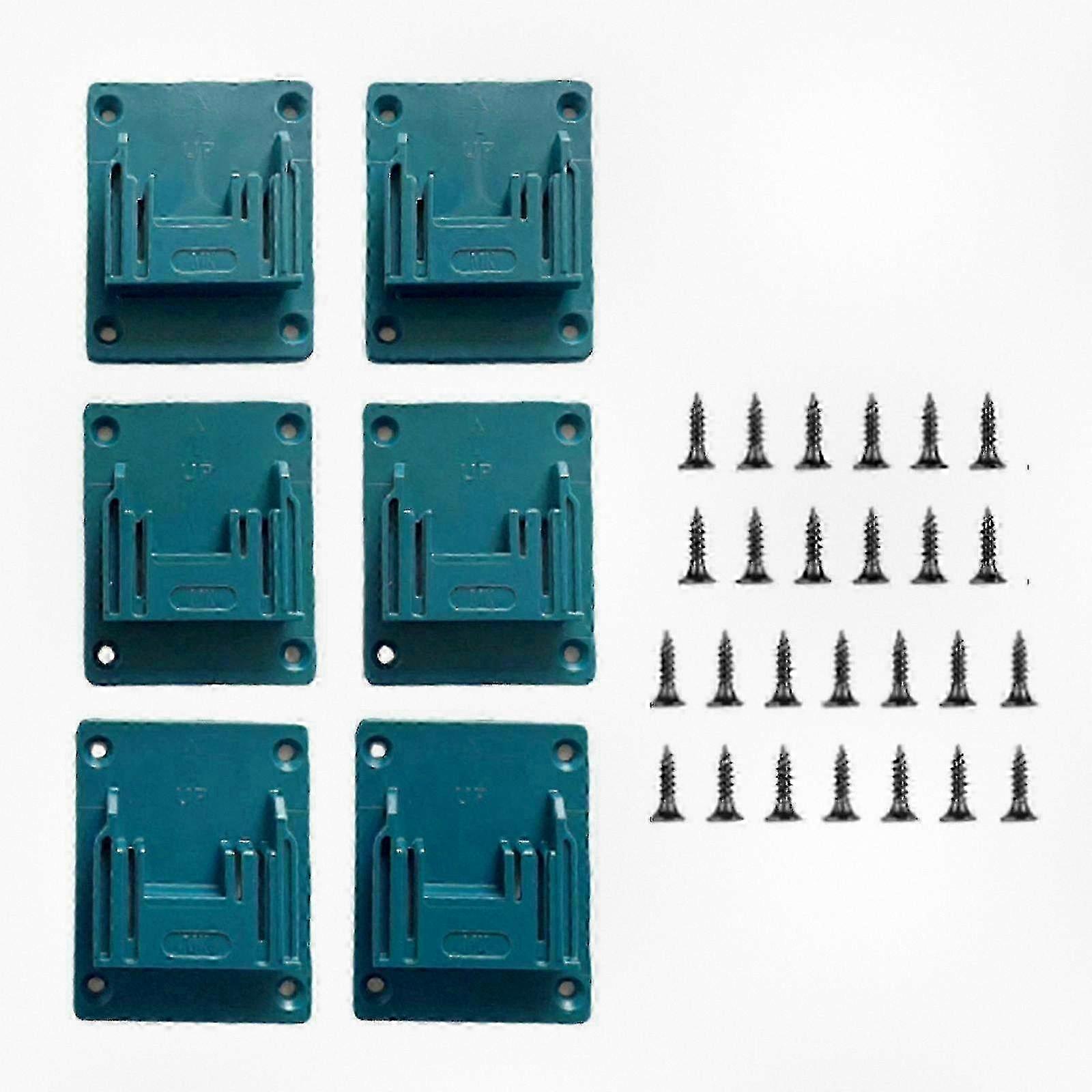 6pcs Machine Holder Compatible with Certain Brand 18v Tool Wall Mount Fasteners