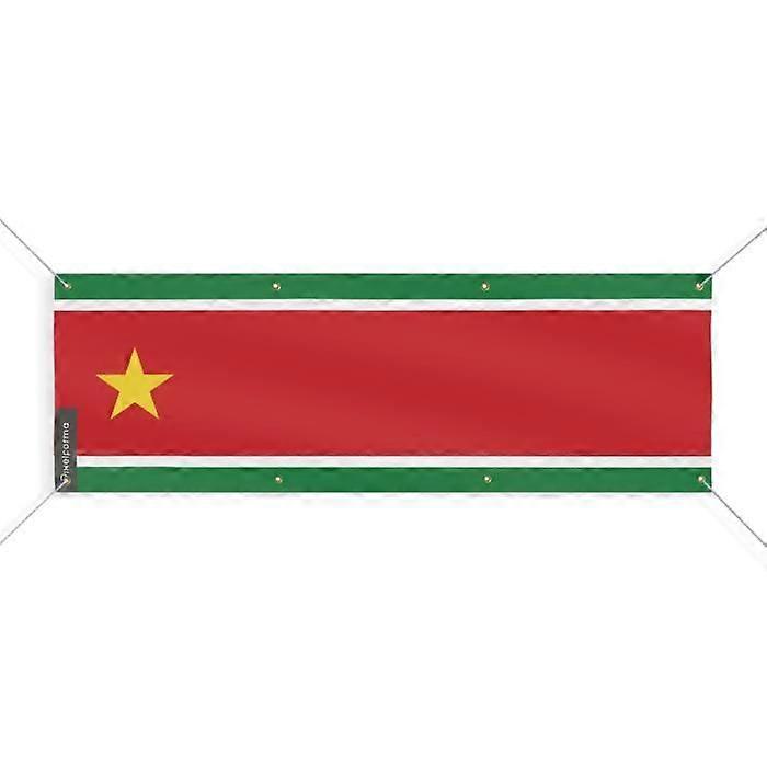 Banner Flag - PIXELFORMA - Guadeloupe - 8 Eyelets - 170x510 cm - Durable Polyester
