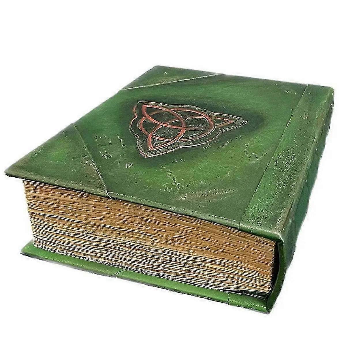 Book of Shadows Green Cover Journal - 350 σελίδες κενές &; επενδεδυμένες για μαγεία, Wicca, ξόρκια