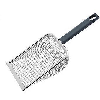 Kattenbakvulling Scooper Fijnmazig gaas Scherm Fecale lepel Lange steel Huisdier Zeef
