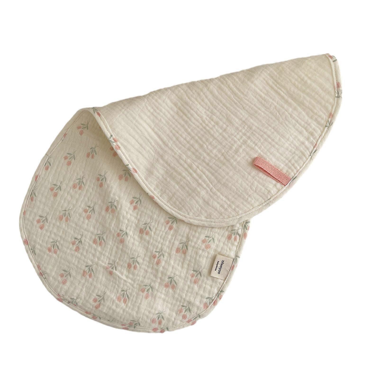 6-Layer Cotton Burp Cloths Soft & Absorbent Burp Rags Thick Burping Towels Versatile Spit-up Bibs Stylish & Effective
