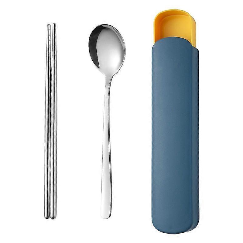 Stainless Steel Portable Tableware Two Piece Set