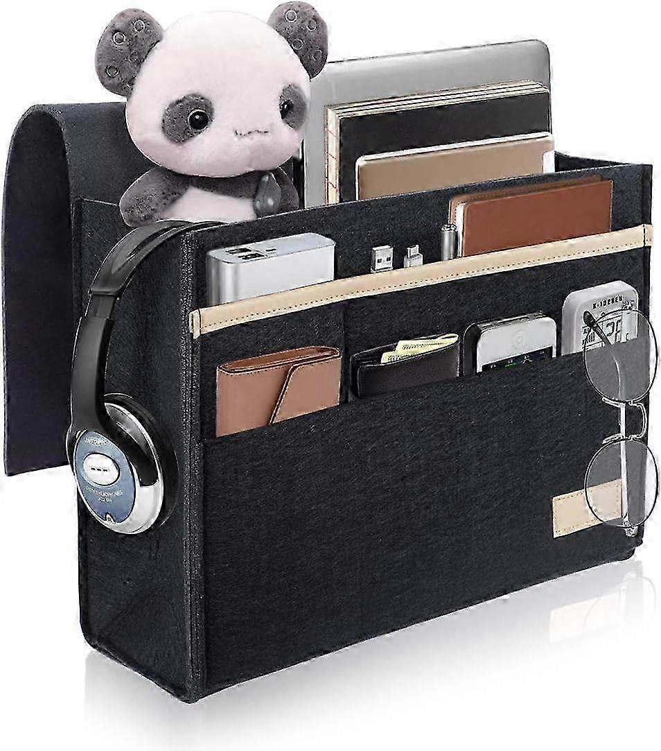 Felt Storage Organizer for Bedside, Sofa, and Mattress - Convenient Home Cabinet Caddy for Clutter-Free Space