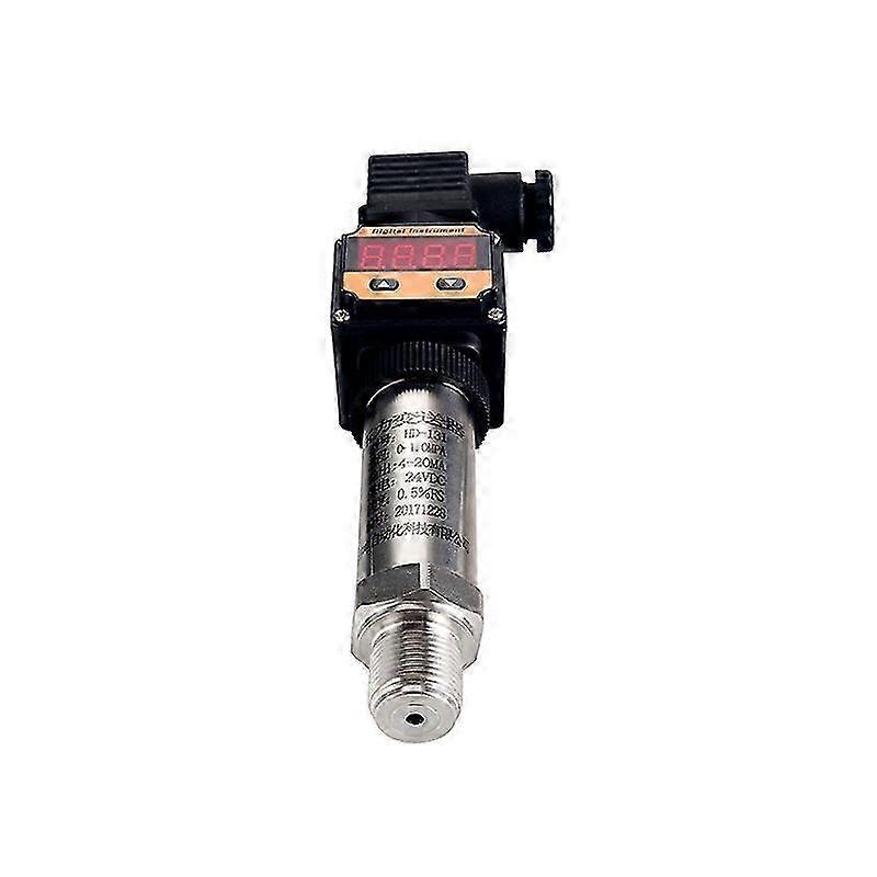 LED display 4-20mA RS485 Digital display Pressure Sensor Transmitter G1/4 thread size 1Mpa 16bar 50mbar pressure Instruments