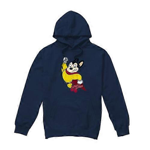 Mighty Mouse Mens Classic Hero Hoodie
