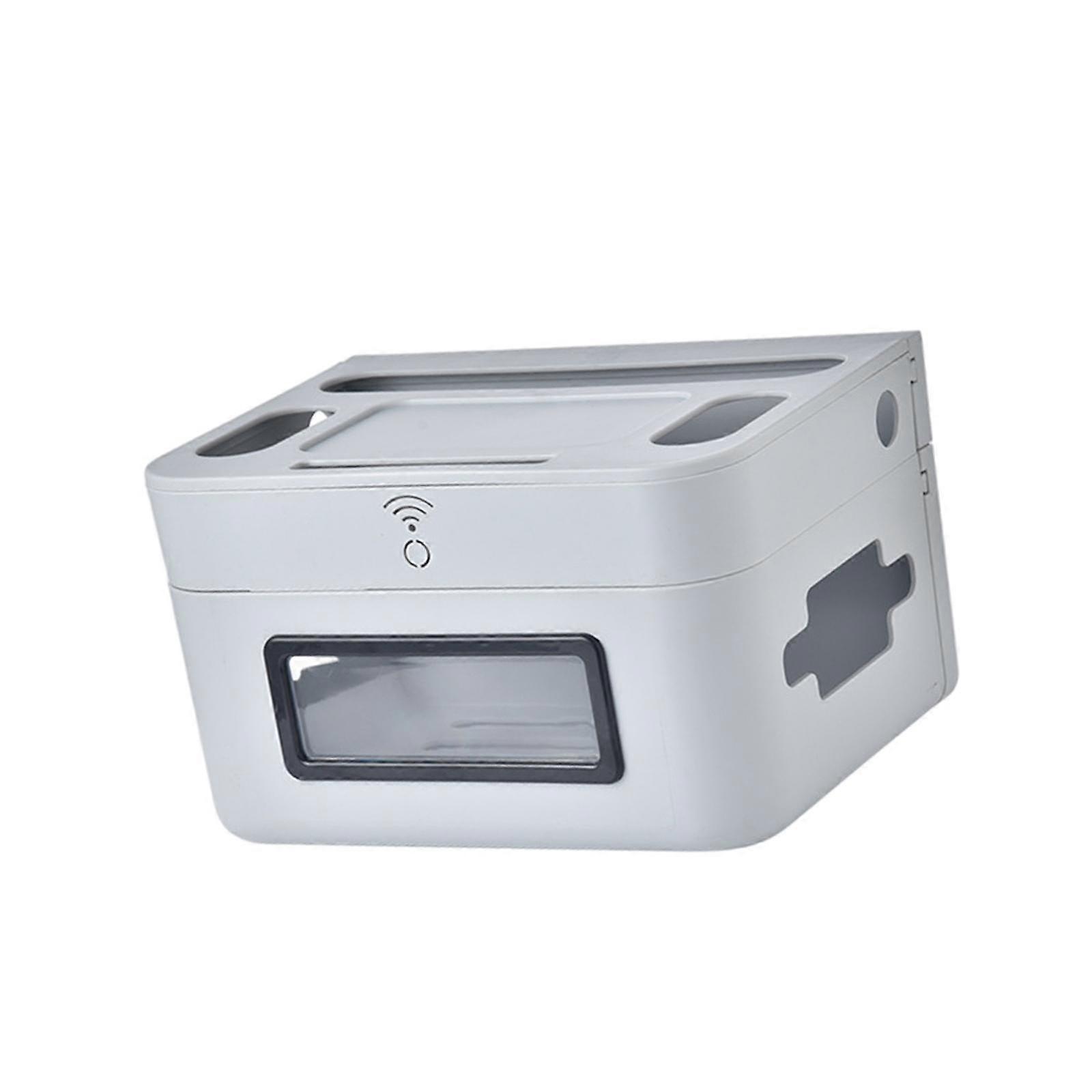 Router Storage Box Dustproof Socket Cover Wall Hanging for Computer