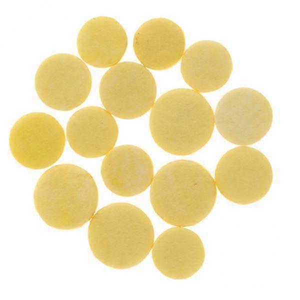 Set Jaune Piccolo Pads Tapis DIY Pièces d’instrument à vent