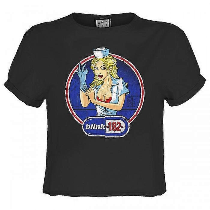 Amplified Womens/Ladies Enema Of The State Blink 182 Crop Top