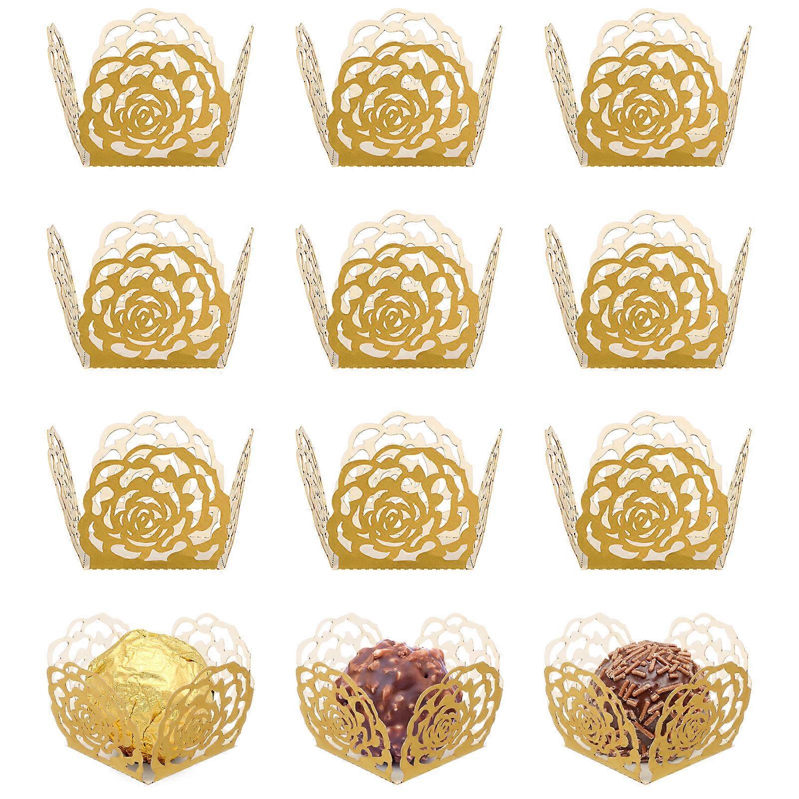 Candy Cups for Special Occasions, Elegant Design for Chocolate and Snacks