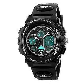Kinder Digital Sportuhr, Jungen Mädchen Wasserdichte Sport Outdoor Uhren Kinder Casual Electronic Analog Quarz Handgelenk