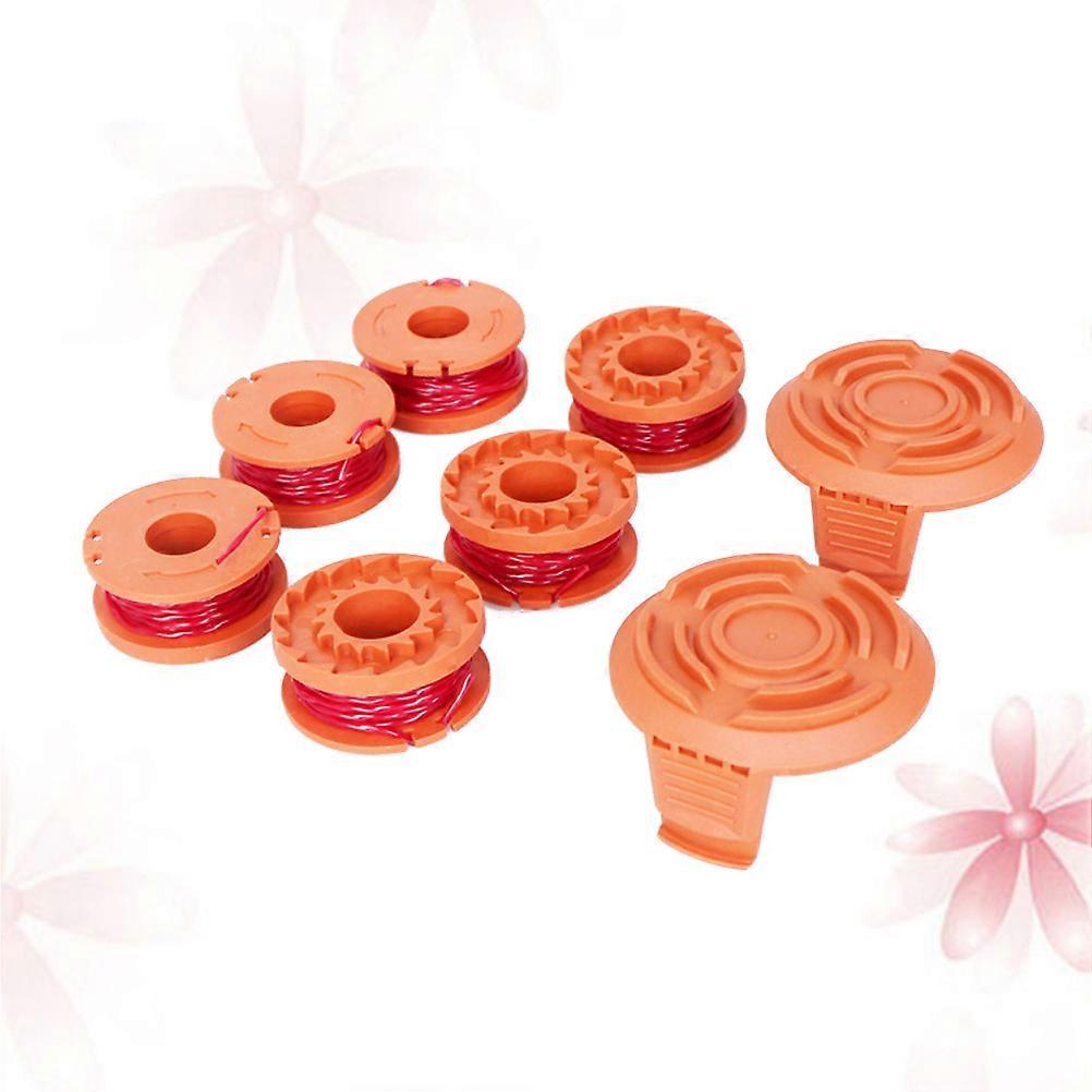 Grass Trimmer Spool Refill, Pliable Nylon Line, Compatible with Leading Brands