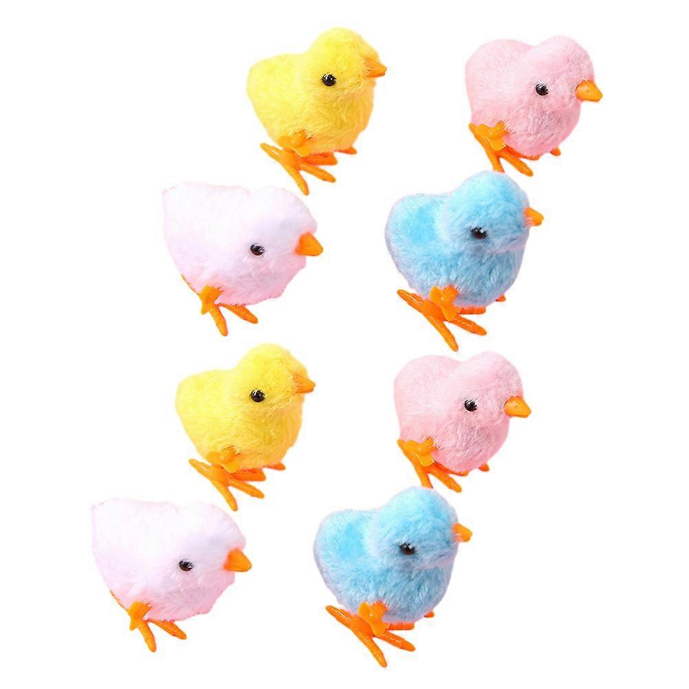 Hopping Chick Toy, Easy Wind Up Mechanism for Child Play and Pet Entertainment