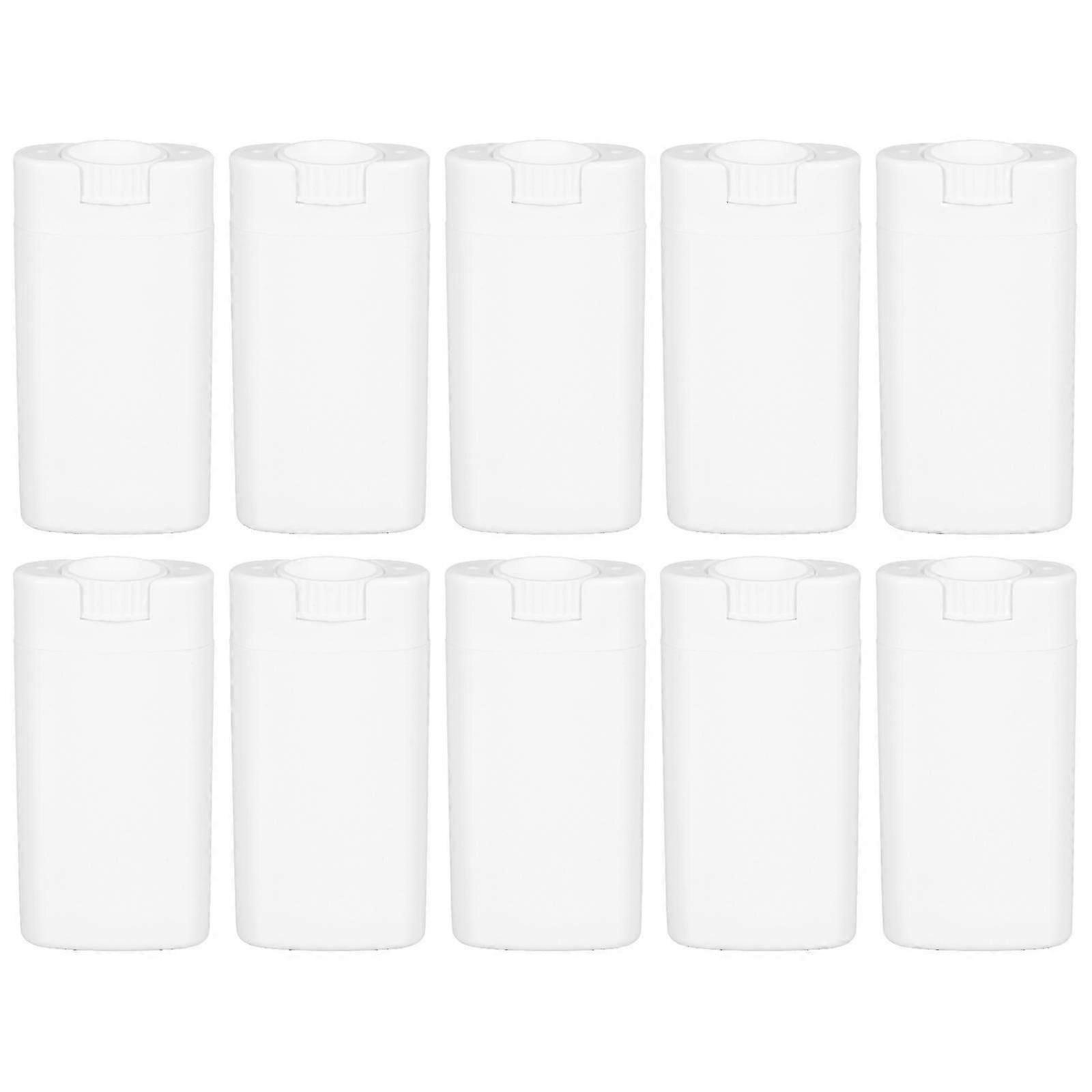 10 Pcs Deodorant Containers Cosmetic Craft Tube Refillable Cream Container Deodorant Empty Bottle Diy Deodorant Bottle