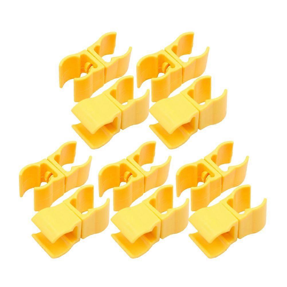 10pcs 足球标志杆扣足球训练工具篮球训练杆扣