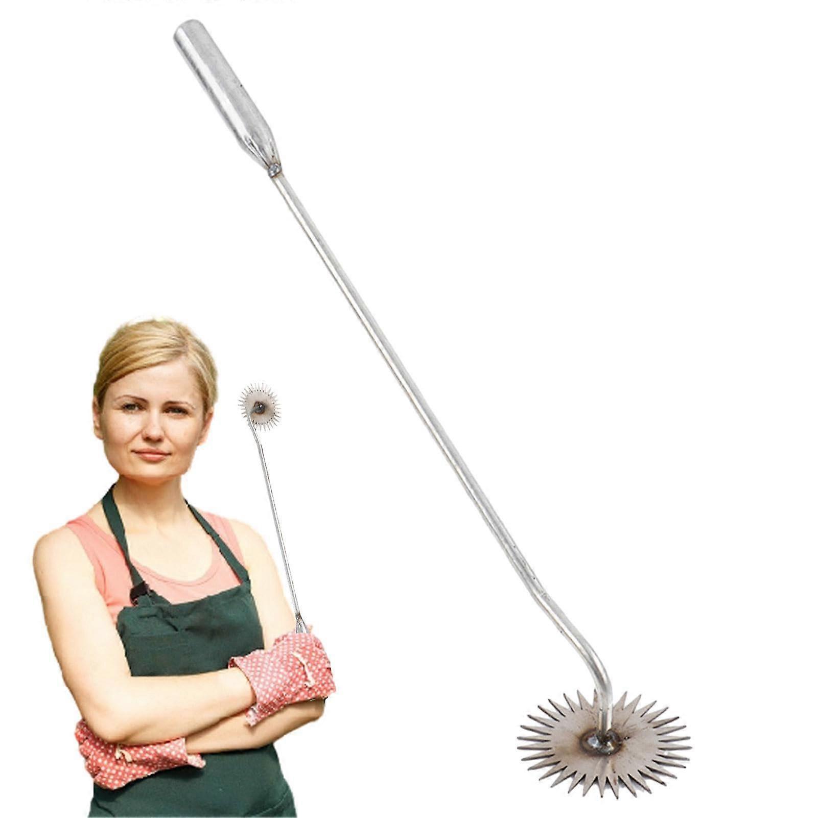 Weeder Hand Weeder - Garden Weeding Tool, 30 Cm Long Handle, Robust, No Bending Or Kneeling Weed Removal