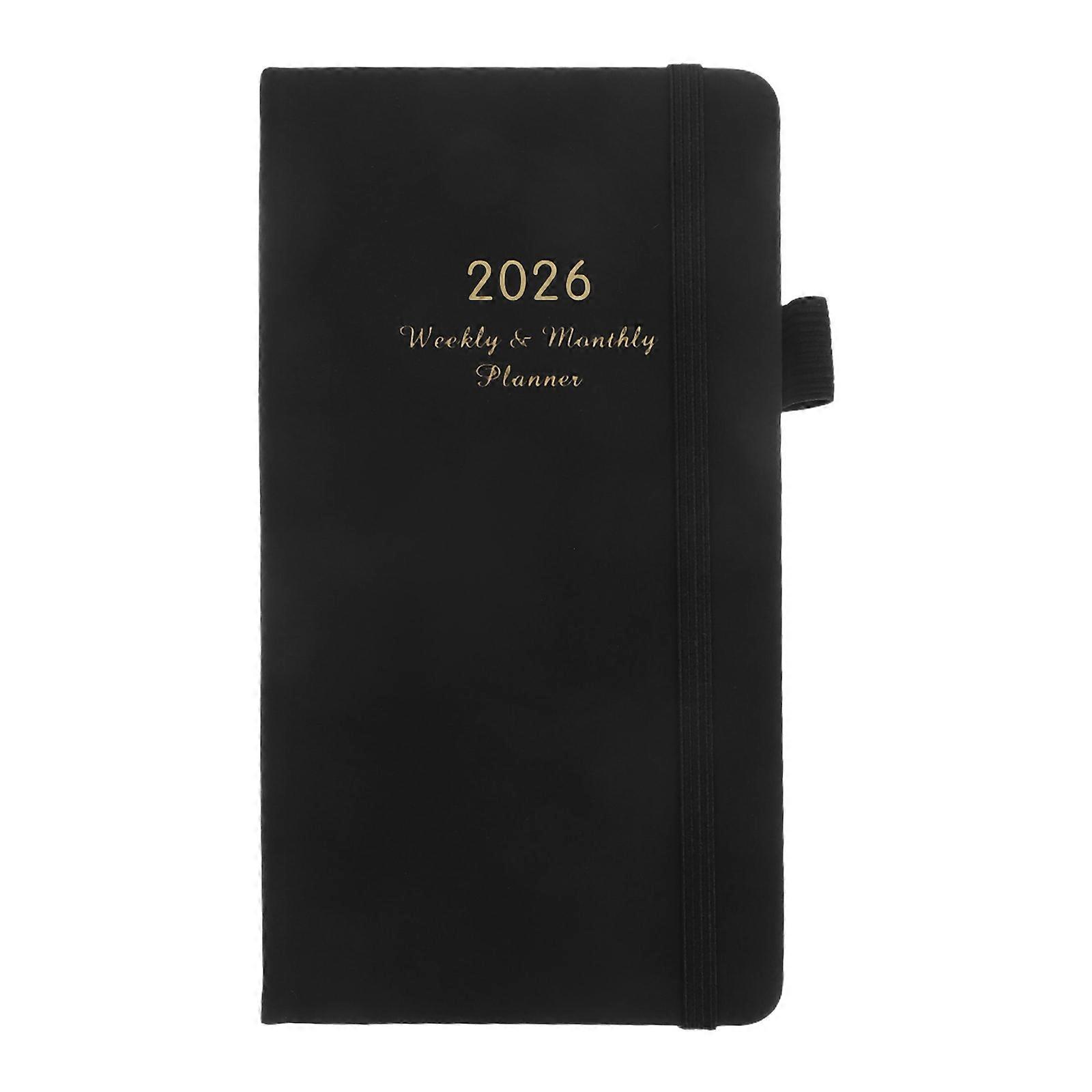 Compact Pocket Notepad Planner Weekly Monthly Organizer for Travelers & Business Elegant Design for Daily Journaling All Purpose Pocketsized