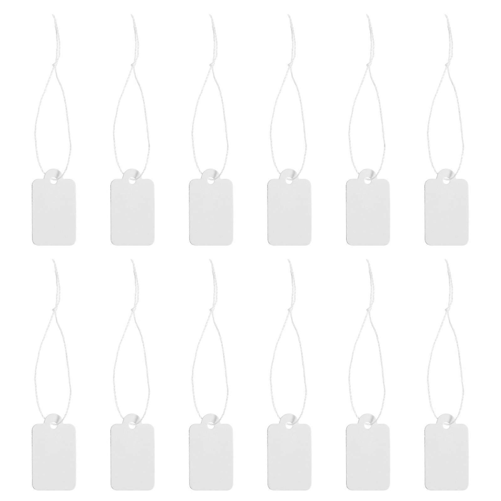 Hanging Tags With String Display Tag For Personal Use Diy Crafting Retail Shop 2.30X1.30X0.10Cm 500Pcs