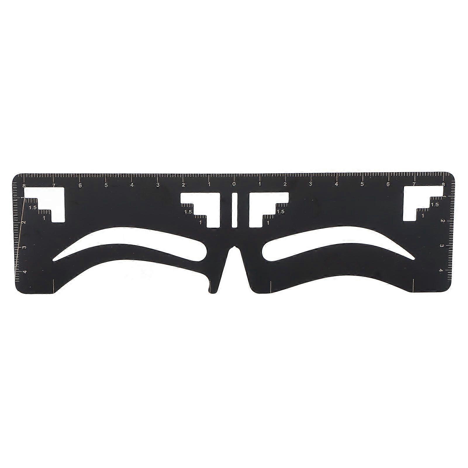 2025 Latest Model Eyebrow Ruler Three Point Positioning Design Eyebrow Measure...
