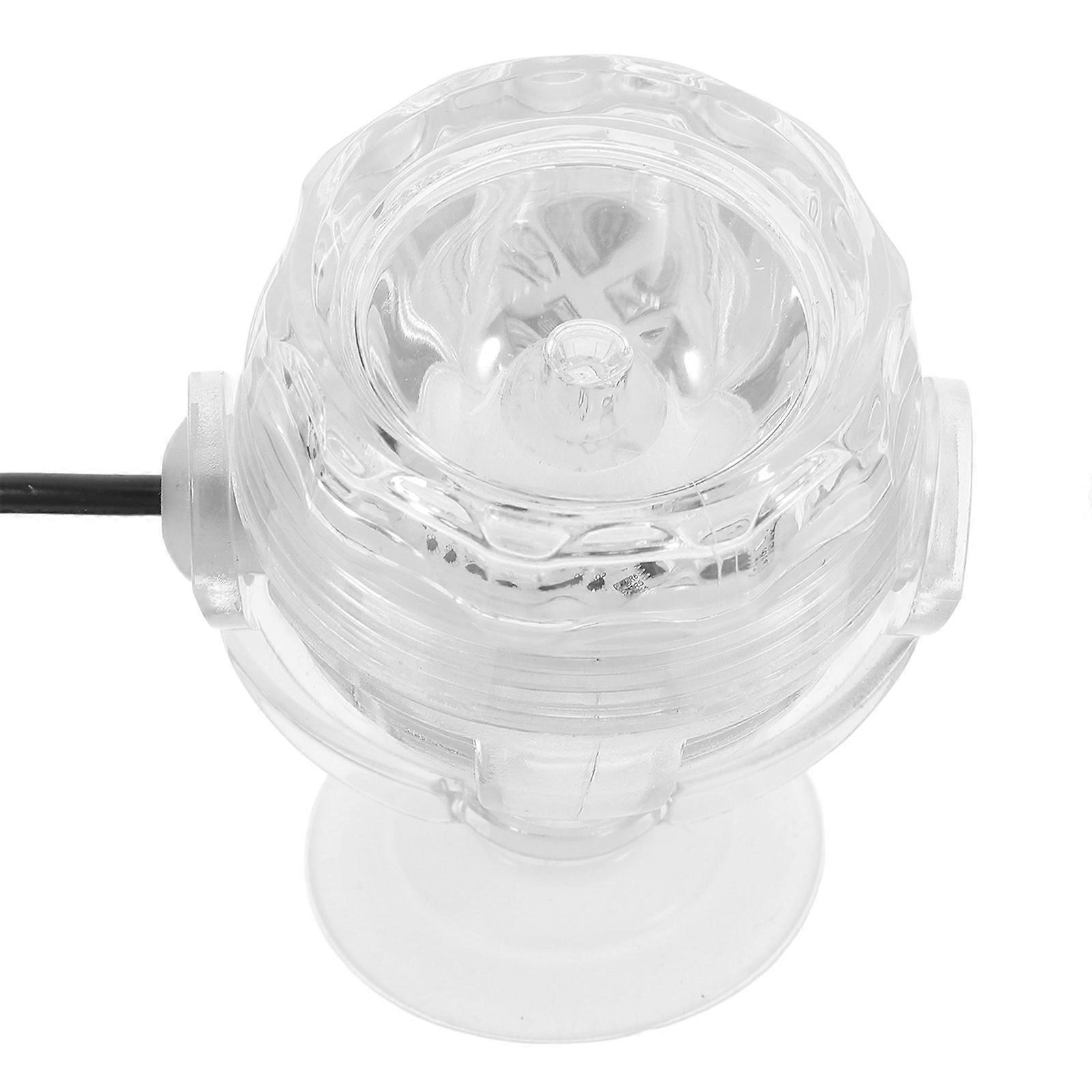 Aquarium Decoration Small Led Aquarium Light Home Use Square Shape Abs Material Energy Efficient 1Pack