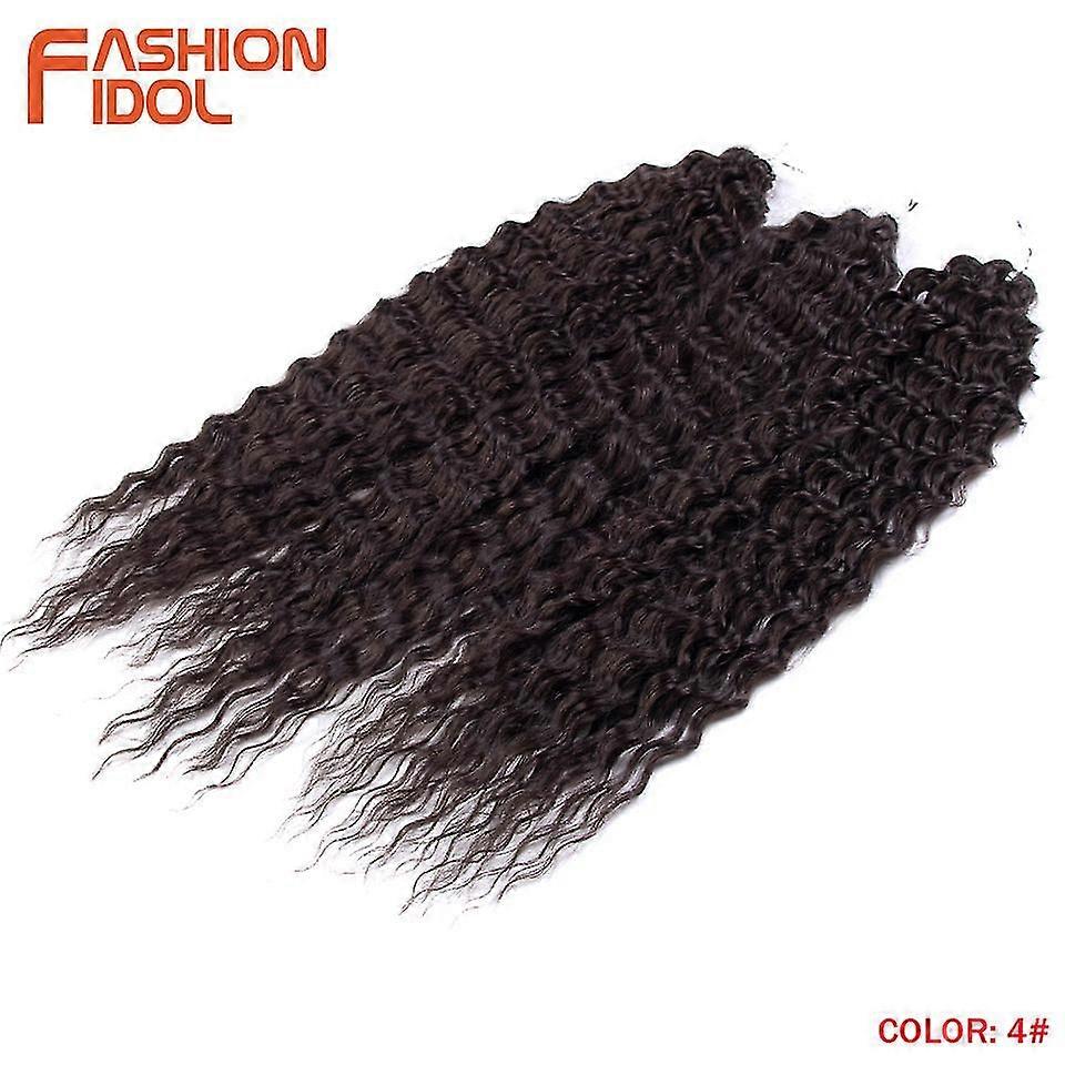 Ariel Curl Haar Wasser Welle Twist Häkeln Haar Synthetisches Geflecht Haar Ombre Blond Rosa 22 Zoll Deep Wave Flechten Haarverlängerung