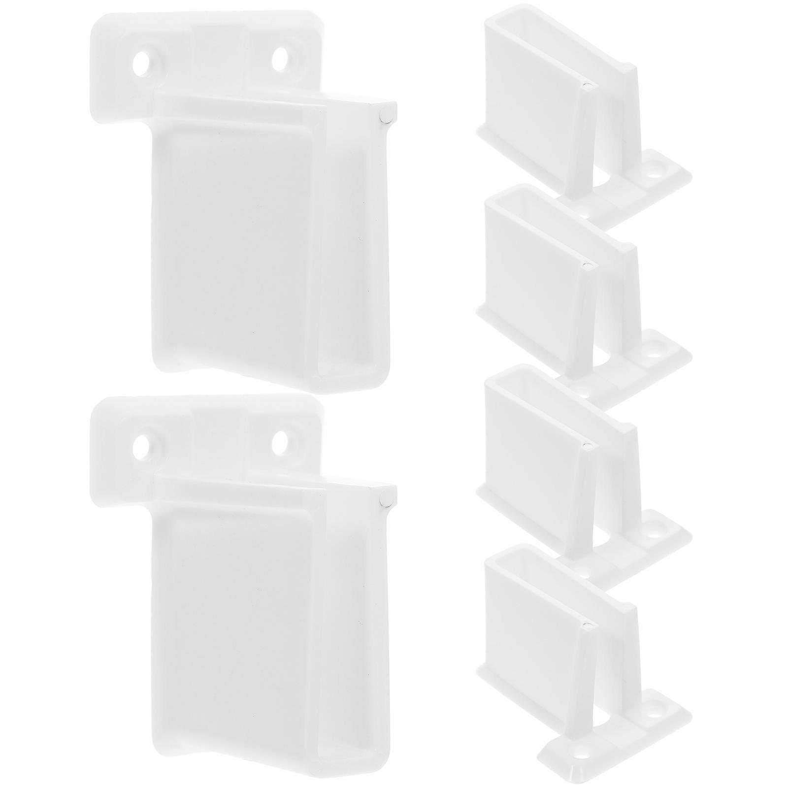 Rv Wire Shelf End Bracket Heavy Duty Shelf Bracket For Wire Shelving Wall Mounted Enhanced Support Versatile Use 6Pcs