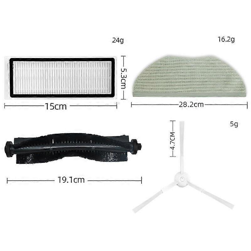 4-Pack HEPA Filters For 360 X90 X95 S9 Vacuum Cleaner – Replacement Filters, Washable