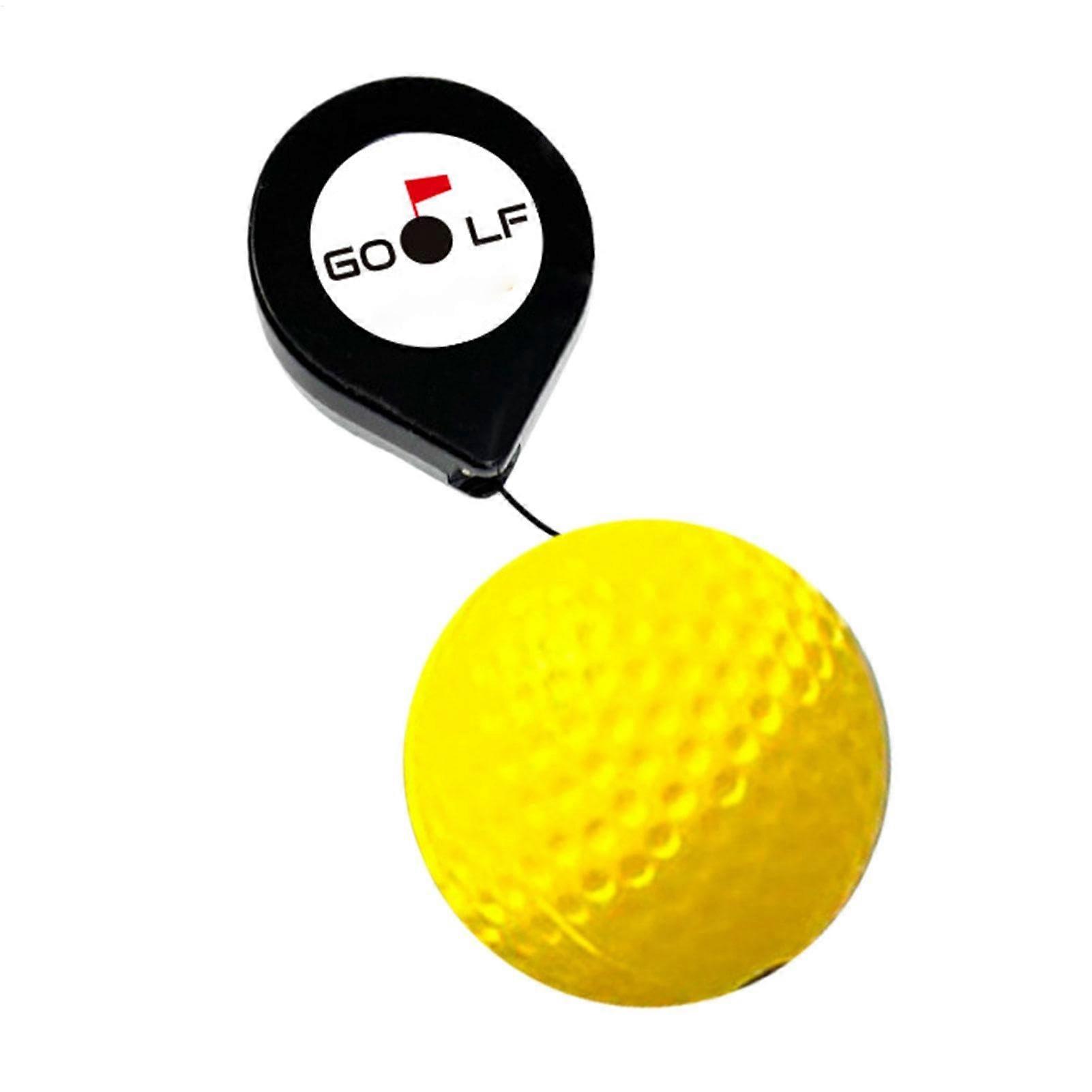 Golf Swing Trainer - Portable Golf Aid, Stroke Amplifier, TTempo Swing Path Corrector for Effective Posture Adjustment