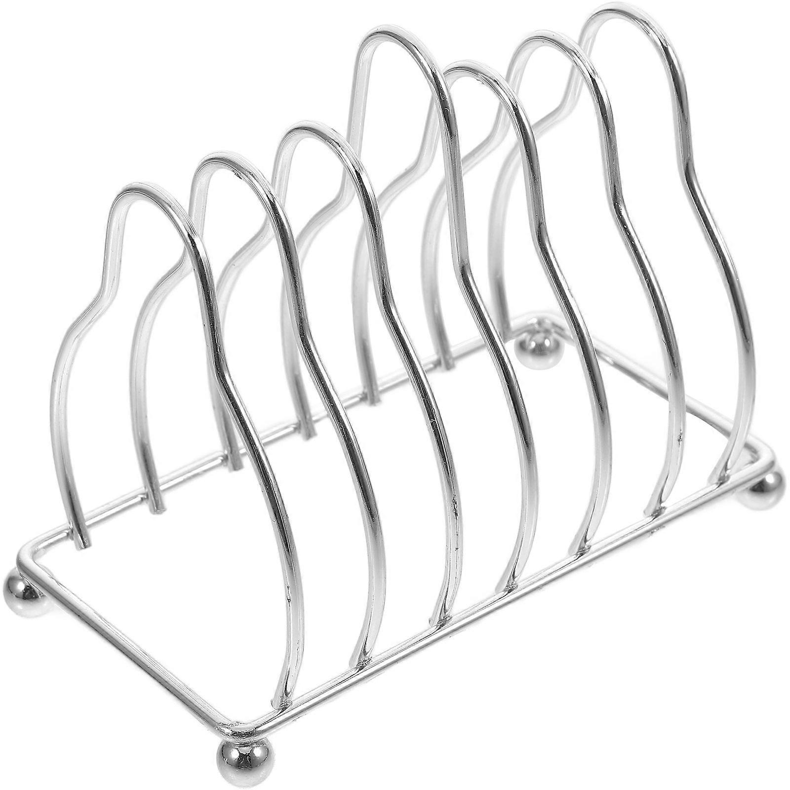 Dish Drainer Drying Rack Kitchen Counter Drain Racks Organizing Plates Minimalist Modern Silver 1Pcs