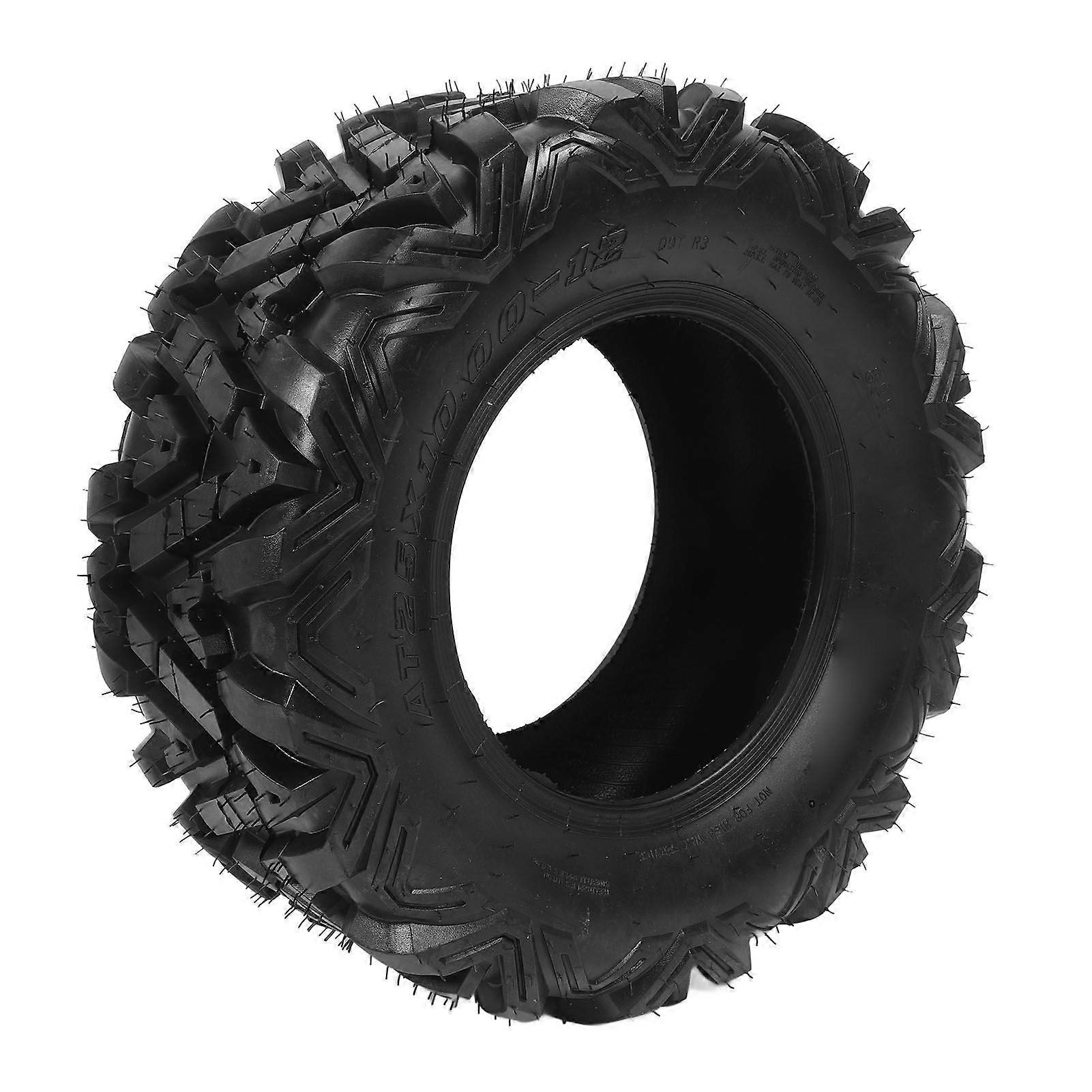 25x10~12 Wheel Tire Rubber 8 Ply Enhanced Traction Reduce Impact Vacuum Tubeless All Terrian Tyre for Off Road Vehicles MK34732