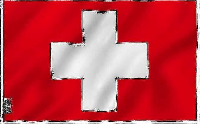 Fly Breeze Schweizisk flagga 90x150cm - Schweizisk flagga