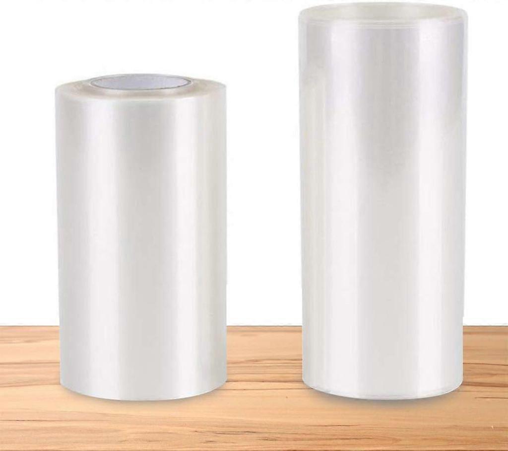 Clear Roll Cake Aluminum Foil Collars, 2-Piece