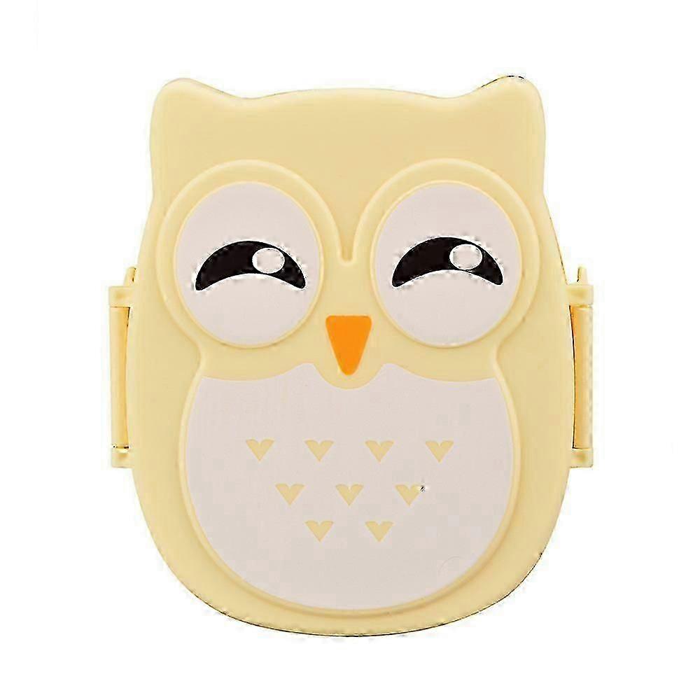 Owl Lunch Box Food Container Storage Box Portable Bento Box Purple
