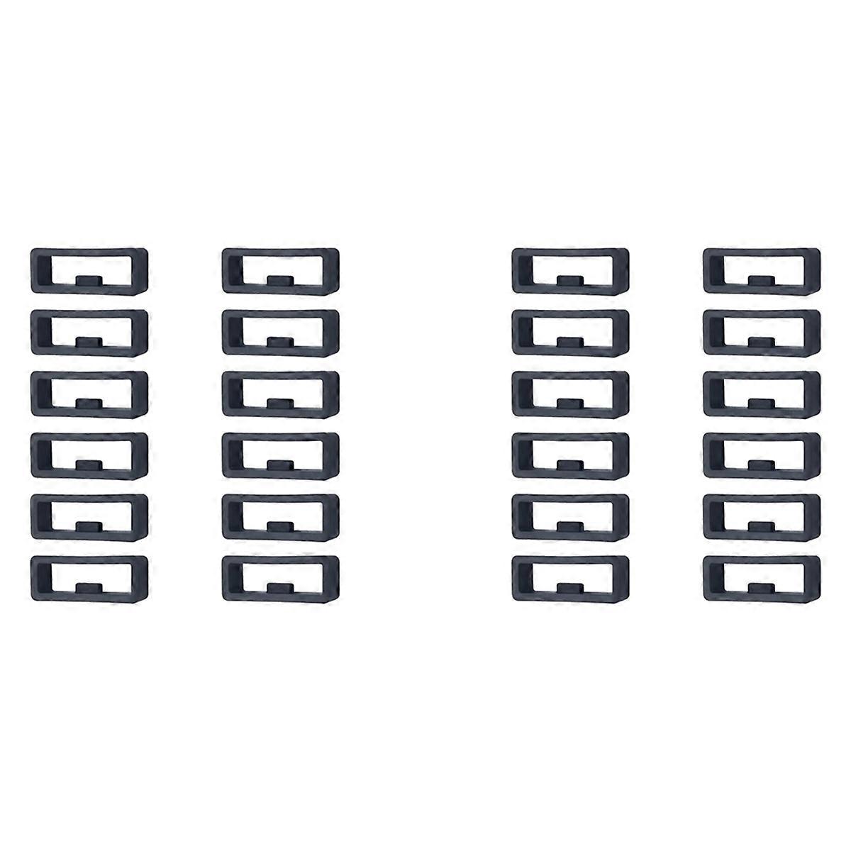 22mm Width Silicone Watch Band Loop for 735Xt Band Watch Strap