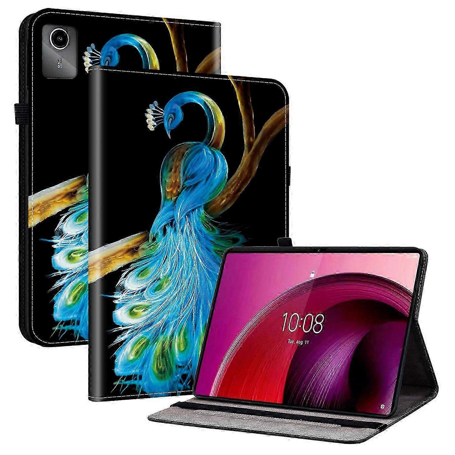 Leather Case with Pattern Print for Tablets Compatible with Lenovo Tab M11 and Xiaoxin Pad 11