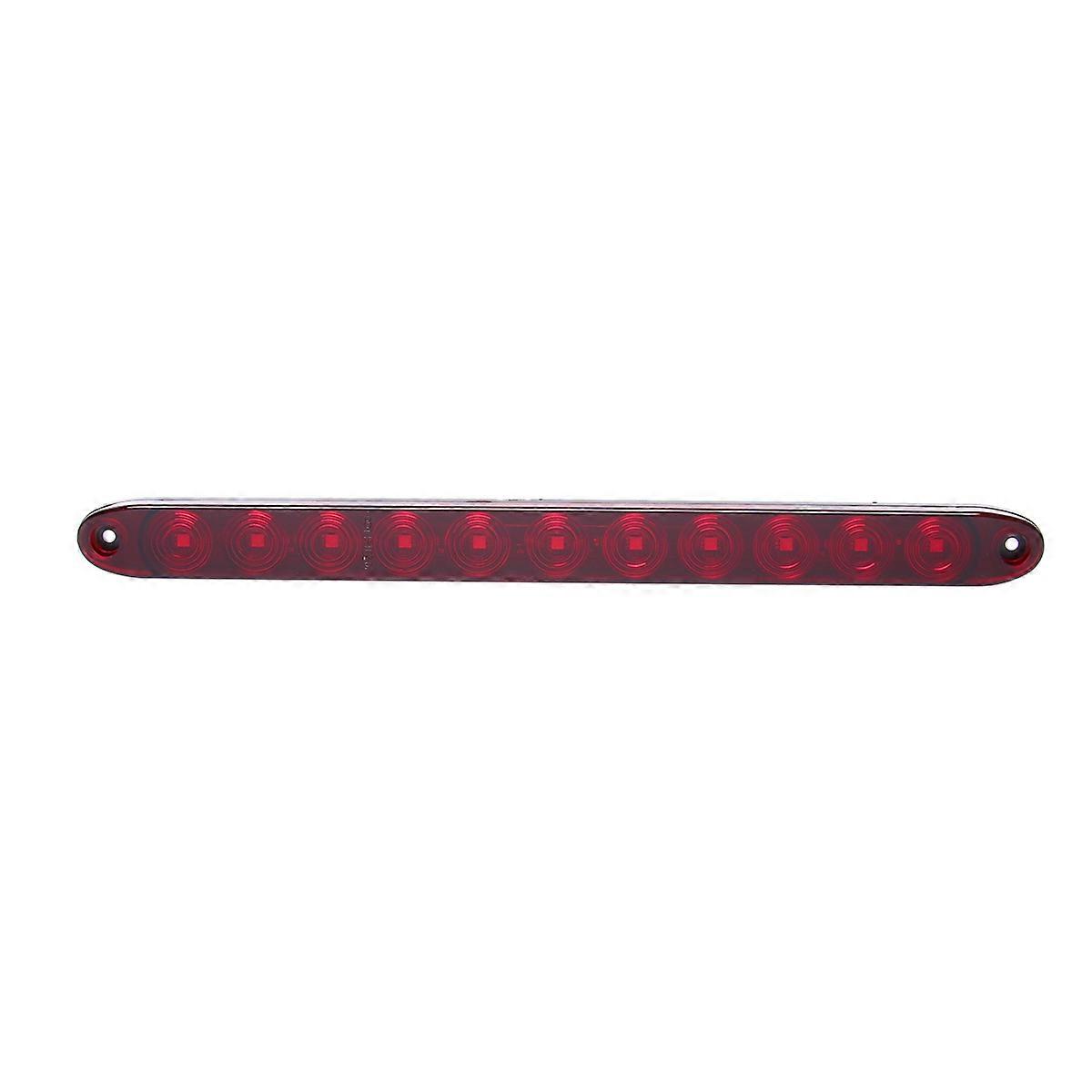 Truck Taillight Waterproof Shockproof 12V Red 39.2 x 3.2 x 1.3 Cm 1Pcs